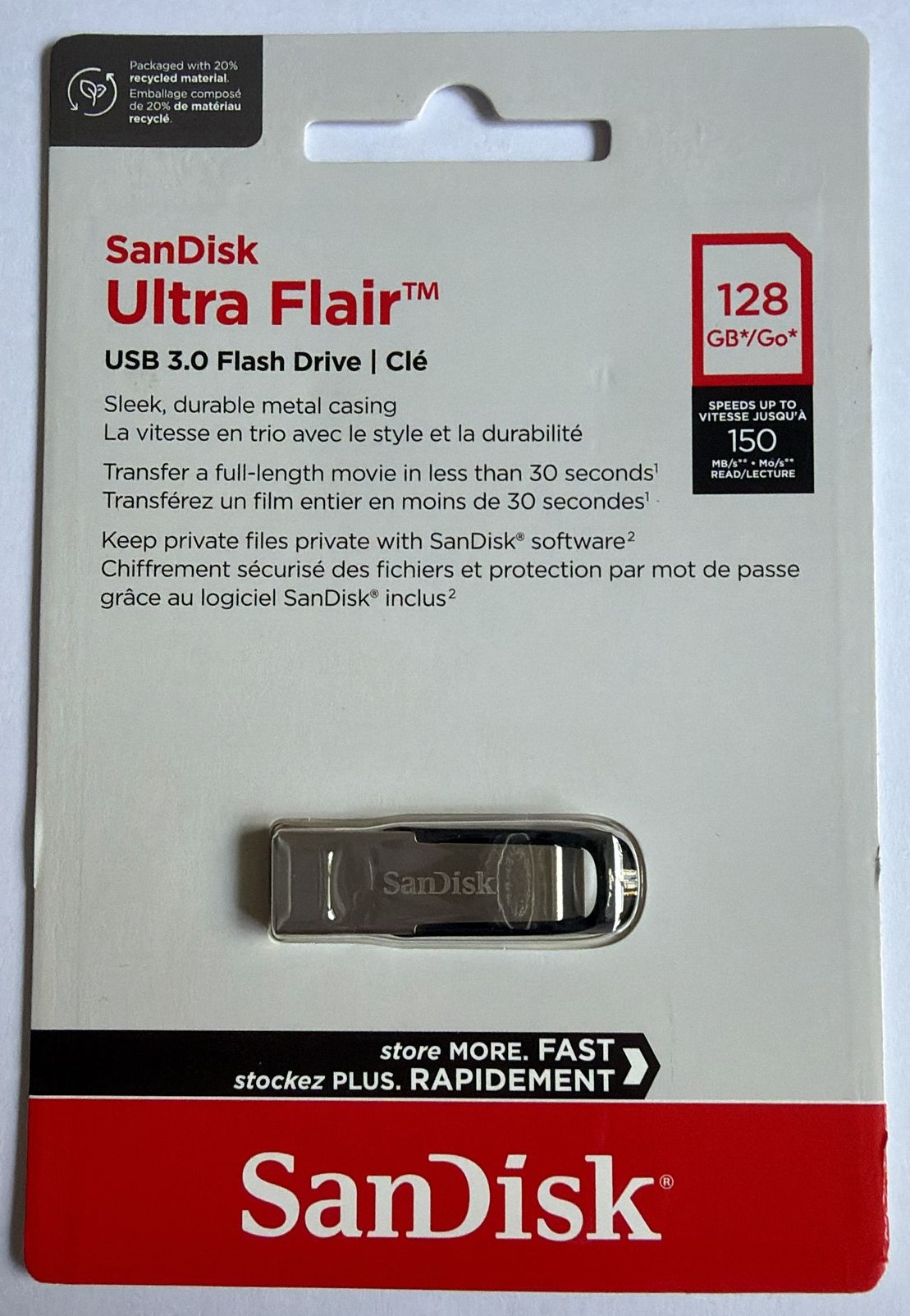 Ultra Flair USB 3.0 Flash Drive 128GB